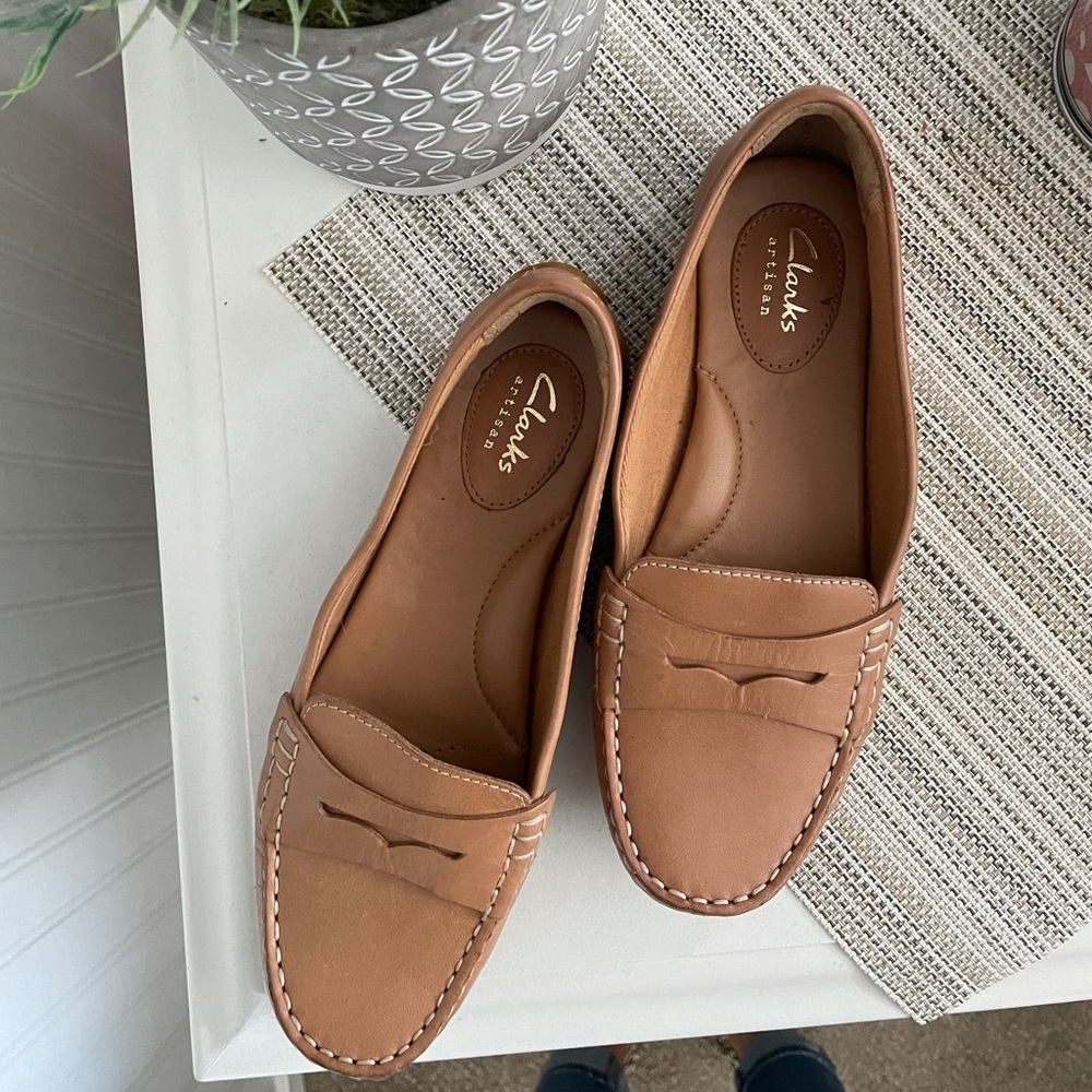 Clarks Slip-on Dress Shoes